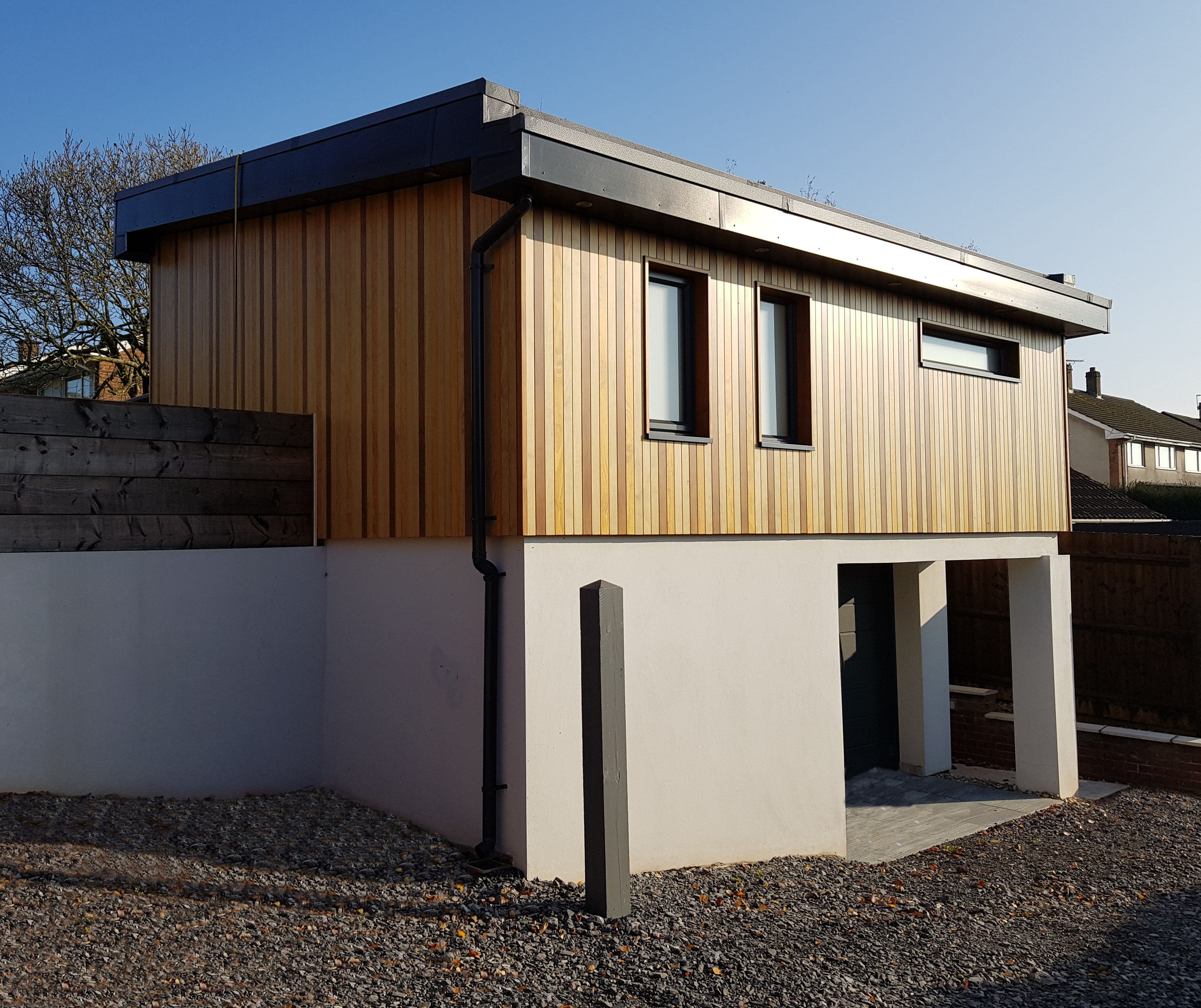 Castle Cube annex, Chepstow, Wales